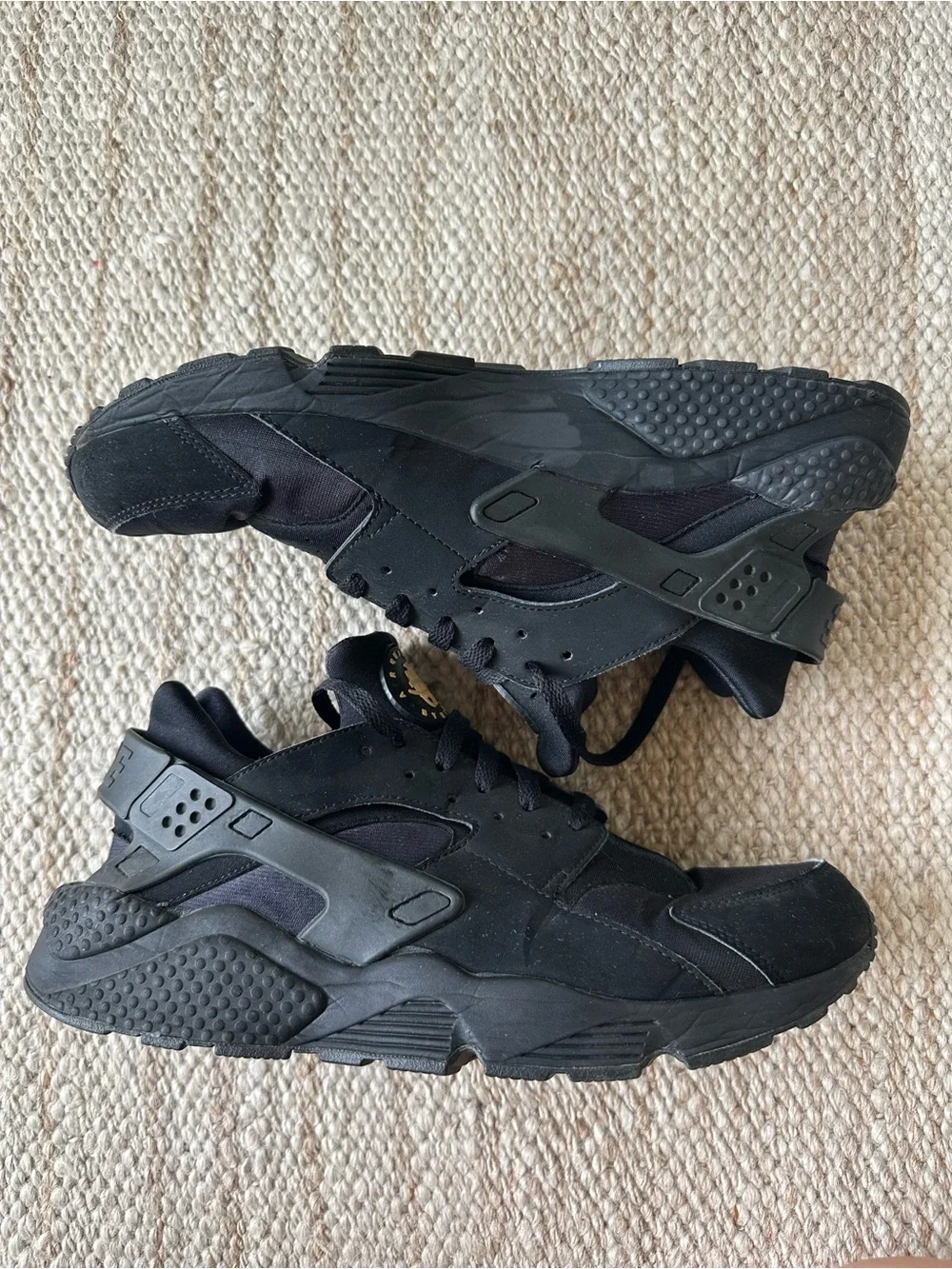Nike Air Huarache Men's Black Sneakers